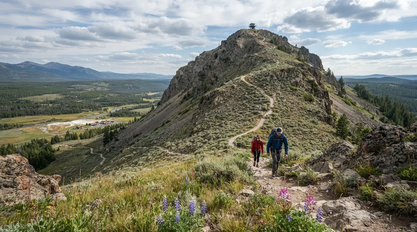 Bunsen Peak Trail hiking trail image