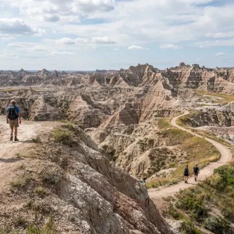 Big Badlands Overlook Walk