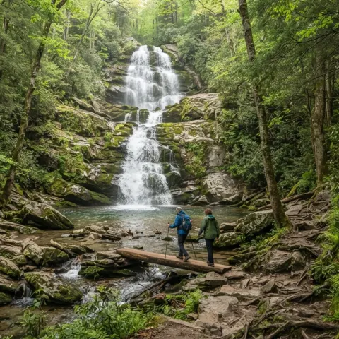 Ramsey Cascades Trail